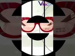 AS104 Quadrat Eye Shape Acetate Frame Kính nắng cho phụ nữ 100% bảo vệ tia UV