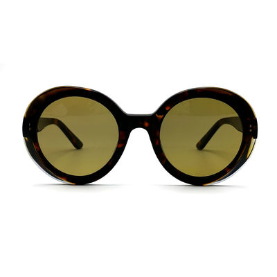Giá tốt. AS101 Kính nắng acetate bảo vệ tia UV cho phụ nữ tròn với ống kính CR 39 online