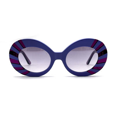 Giá tốt. AS102 Phụ nữ kính râm acetate tròn kính râm 100% bảo vệ tia UV trực tuyến