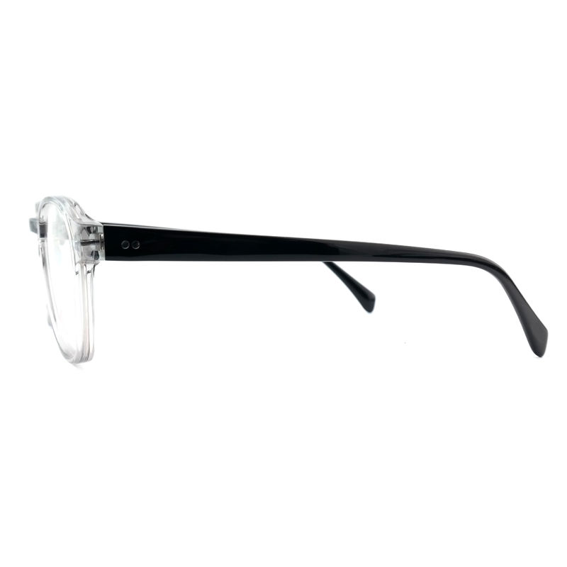 FP2616 Hình quang Acetate hiện đại Unisex Full Rim Round Màu tùy chỉnh