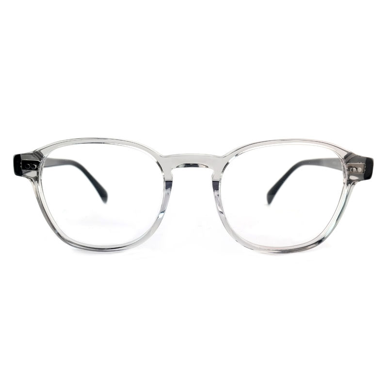 FP2616 Hình quang Acetate hiện đại Unisex Full Rim Round Màu tùy chỉnh