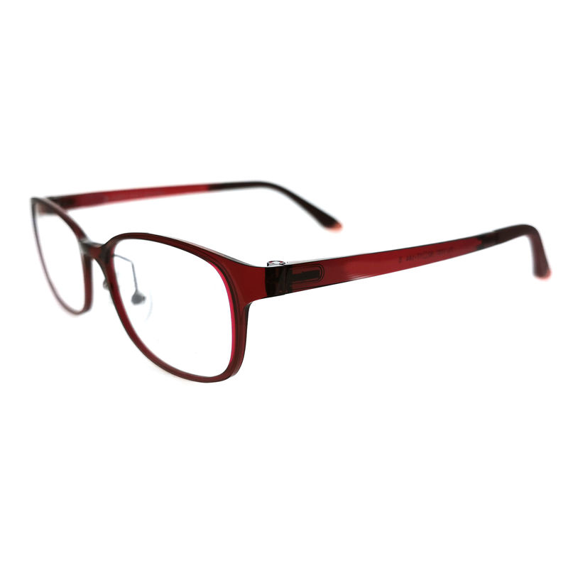 FU1737 Vintage TR90 khung quang thoải mái làm bằng tay kính unisex