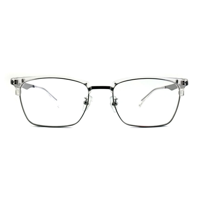 FP2648 Kính kim loại Acetate cổ điển Kính unisex hình vuông