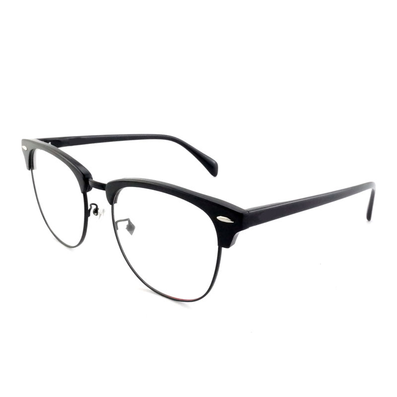 FP2648 Kính kim loại Acetate cổ điển Kính unisex hình vuông