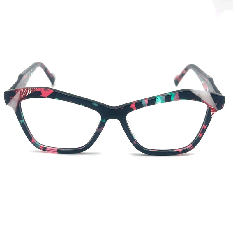AD185 Khung quang acetate phong cách cho sự thoải mái suốt cả ngày Kính quang Kính mắt