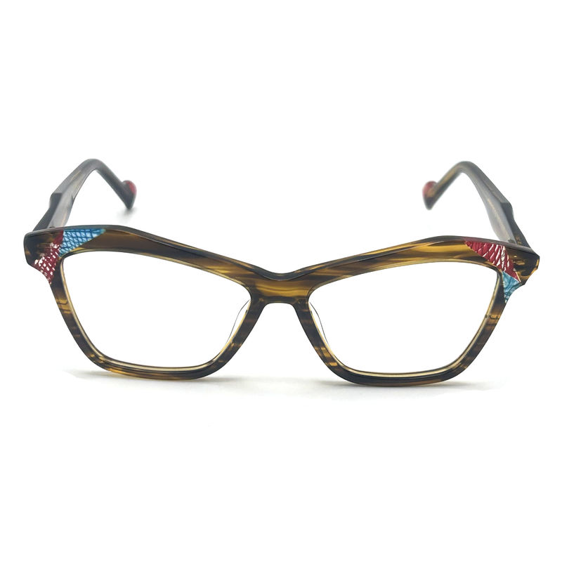AD185 Khung quang acetate phong cách cho sự thoải mái suốt cả ngày Kính quang Kính mắt