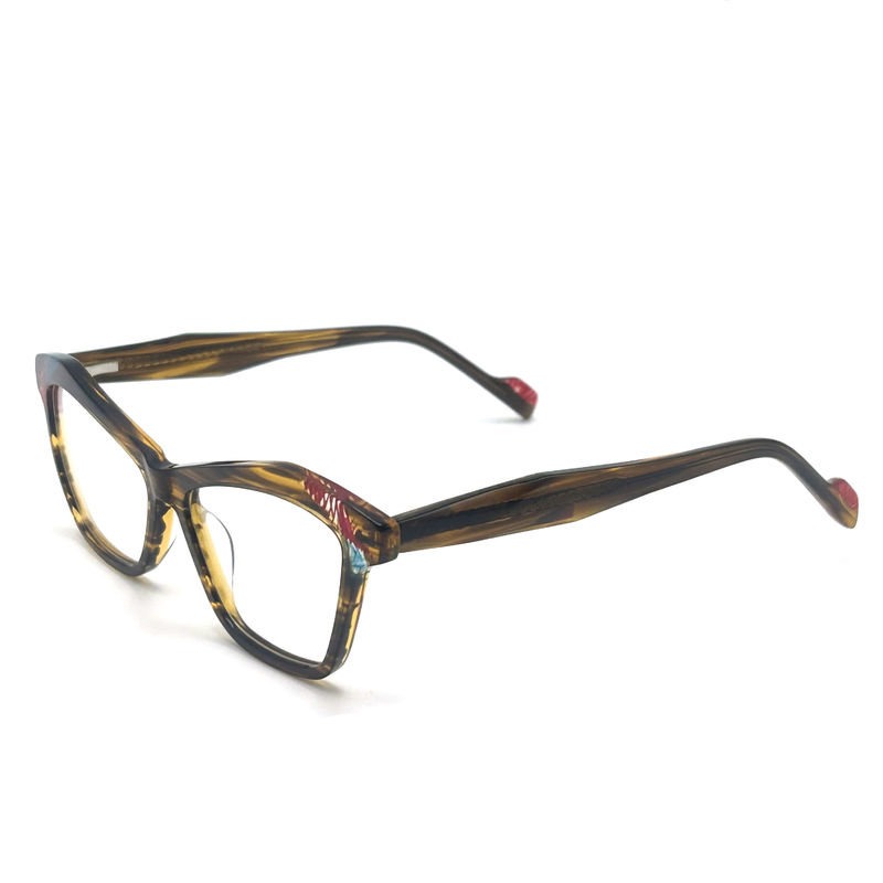 AD185 Khung quang acetate phong cách cho sự thoải mái suốt cả ngày Kính quang Kính mắt
