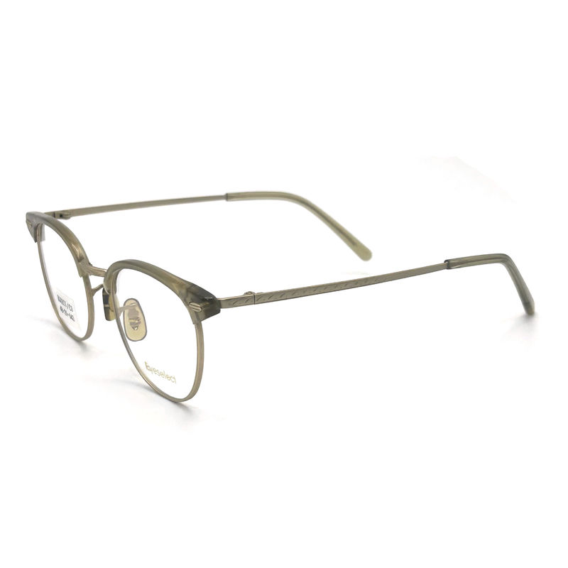 BD022T Hình ảnh Acetate kim loại khung và phong cách cổ điển