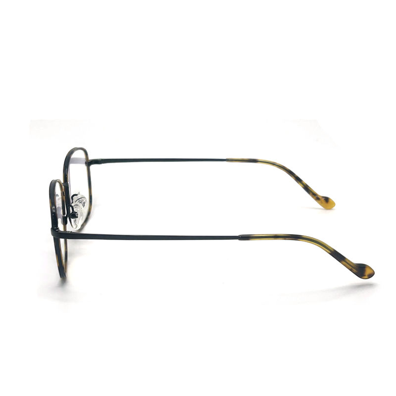 BD020T phong cách cổ điển khung kim loại acetate vuông cho một cái nhìn tinh tế