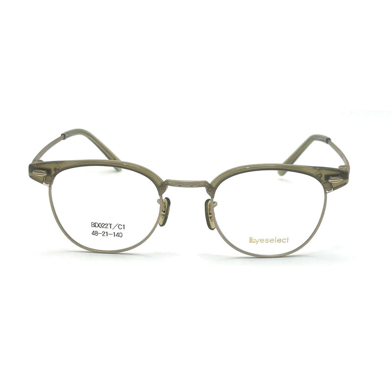 BD022T Hình ảnh Acetate kim loại khung và phong cách cổ điển