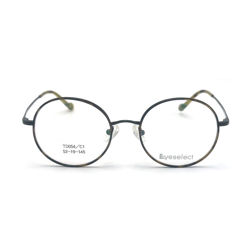 TD054 khung Titanium tròn với đệm mũi điều chỉnh kích thước 52-19-145