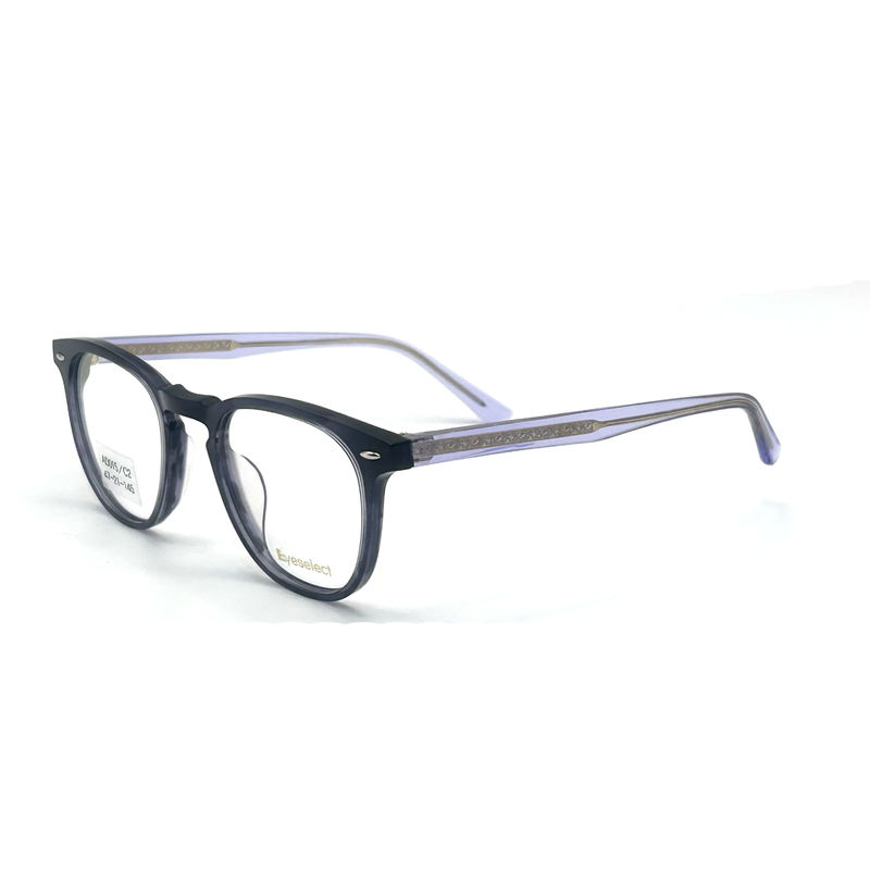 AD015 khung quang acetate tròn với các tính năng tùy chỉnh cho thời trang nhìn về phía trước