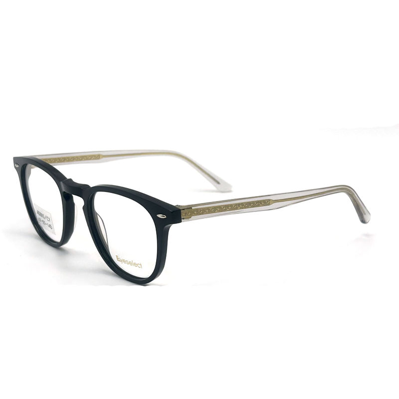 AD015 khung quang acetate tròn với các tính năng tùy chỉnh cho thời trang nhìn về phía trước