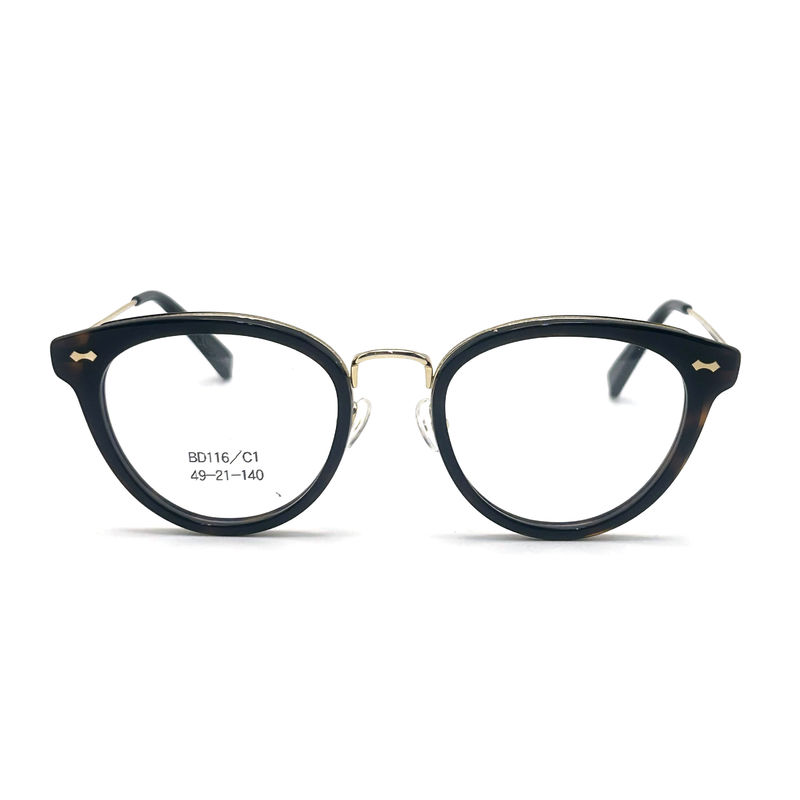 BD116 Khung kim loại Acetate tùy chỉnh với thiết kế khung đầy đủ - Nhiều màu sắc