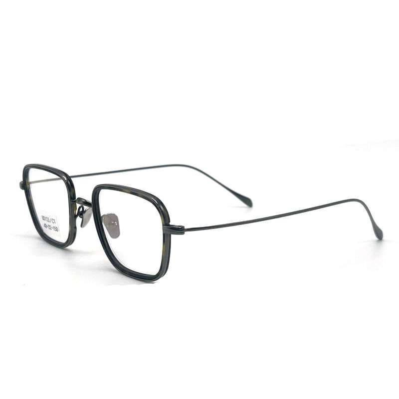 BD103 Khung tùy chỉnh màu sắc hình vuông Acetate khung kim loại - chất lượng cao cấp