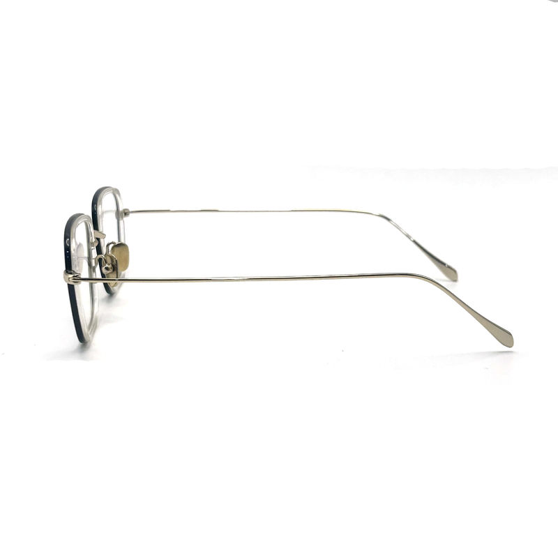 BD104 Vintage-Full-frame Acetate khung kim loại - Style Fashion Frame