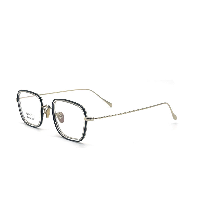 BD103 Khung tùy chỉnh màu sắc hình vuông Acetate khung kim loại - chất lượng cao cấp
