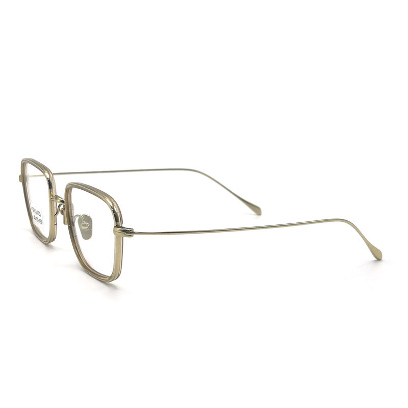BD103 Khung tùy chỉnh màu sắc hình vuông Acetate khung kim loại - chất lượng cao cấp