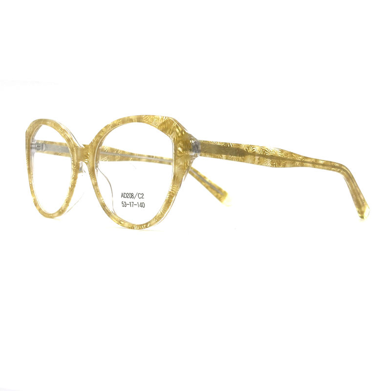 AD208 Phụ nữ Acetate khung quang với sự kết hợp hoàn hảo của phong cách và thoải mái