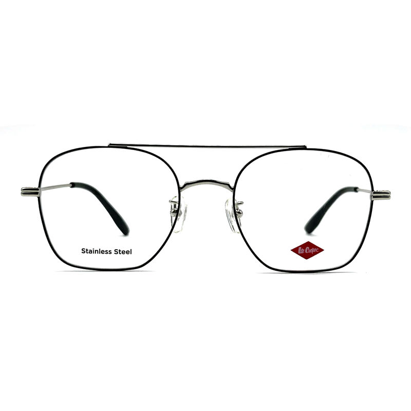 FM7112 Quadrat Unisex Optical Metal Frame Stainless Steel Kích thước 53-20-145