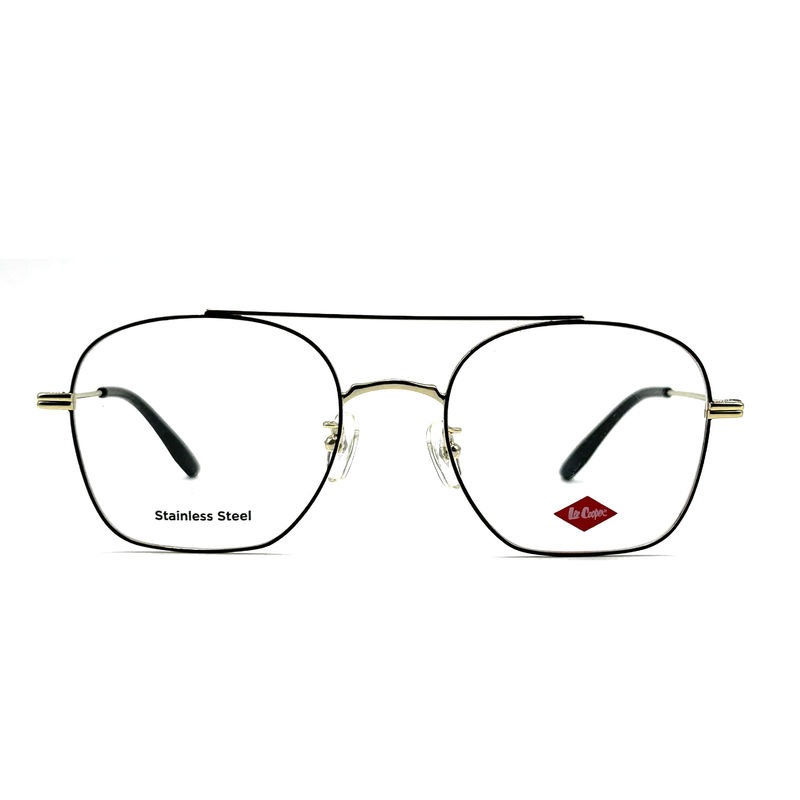 FM7112 Quadrat Unisex Optical Metal Frame Stainless Steel Kích thước 53-20-145