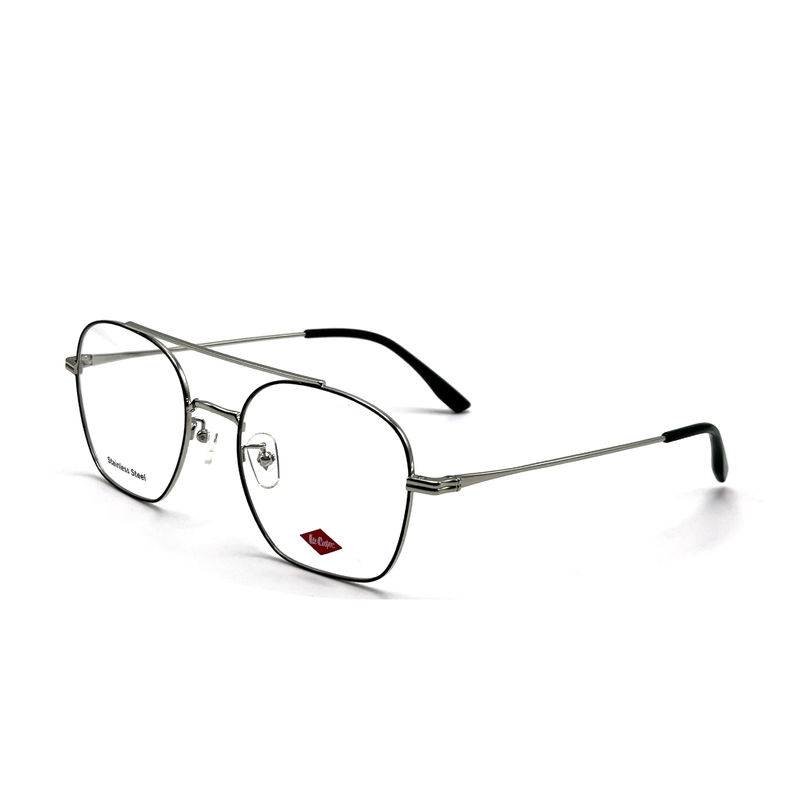 FM7112 Quadrat Unisex Optical Metal Frame Stainless Steel Kích thước 53-20-145