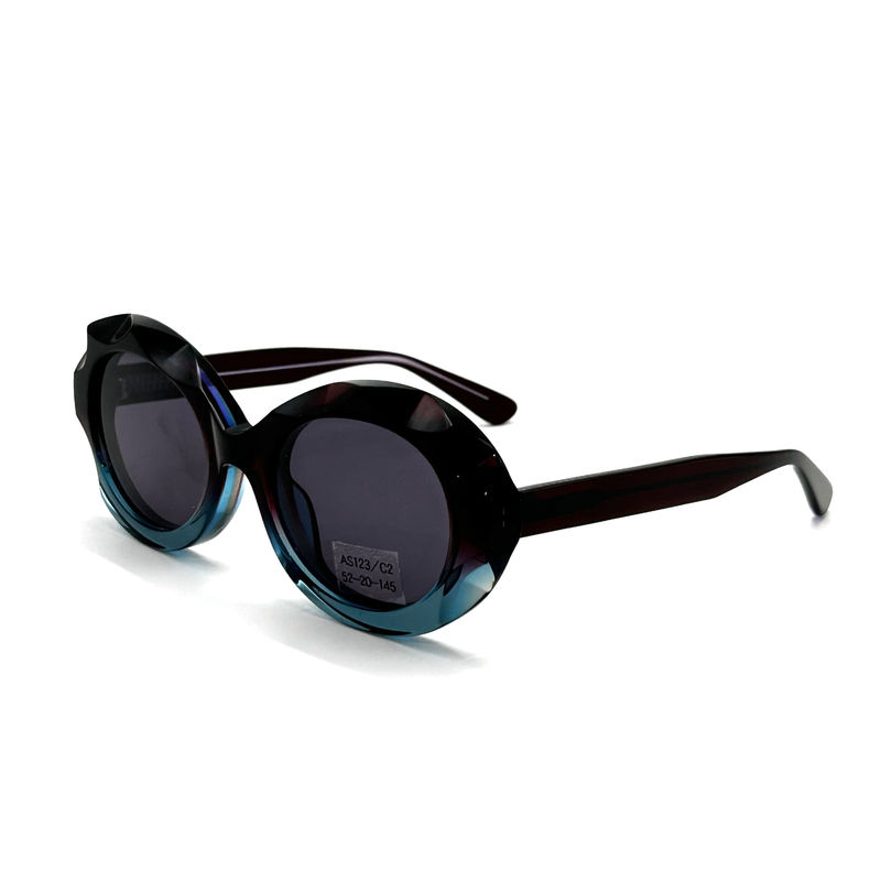 Kính nắng khung acetate với 100% bảo vệ tia UV-AS123, ODM / OEM Nhà máy kính theo yêu cầu của khách hàng