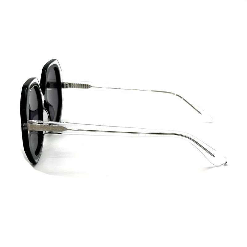 CR39 Kính nắng khung Acetate Unisex với 100% Bảo vệ tia UV-mô hình AS121,OEM / Nhà máy tùy chỉnh