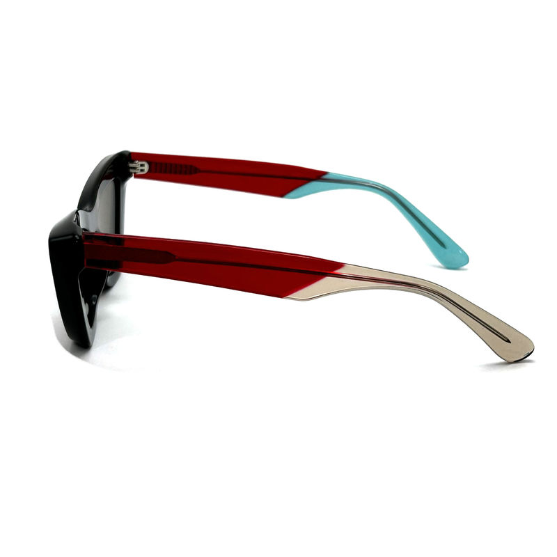 Acetate Sheet Butterfly Eye Shape Acetate Frame Kính mặt trời-mẫu AS076,Mẫu tùy chỉnh / OEM Nhà máy Kính mặt trời