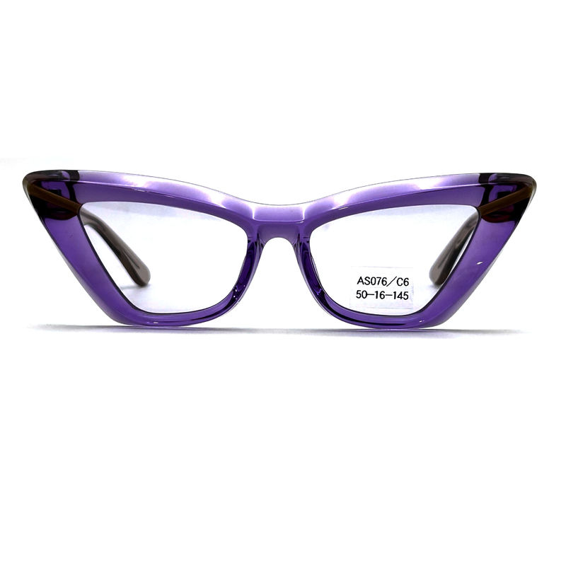 Acetate Sheet Butterfly Eye Shape Acetate Frame Kính mặt trời-mẫu AS076,Mẫu tùy chỉnh / OEM Nhà máy Kính mặt trời