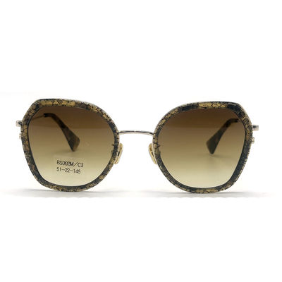 Giá tốt. BS002M Kính kim loại axetat với hình mắt đa giác trực tuyến