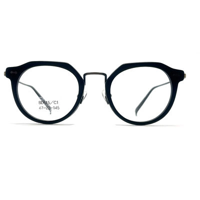 Giá tốt. BD115 Màu sắc tùy chỉnh khung kim loại Acetate vuông - Thiết kế vuông Màu sắc sống động trực tuyến